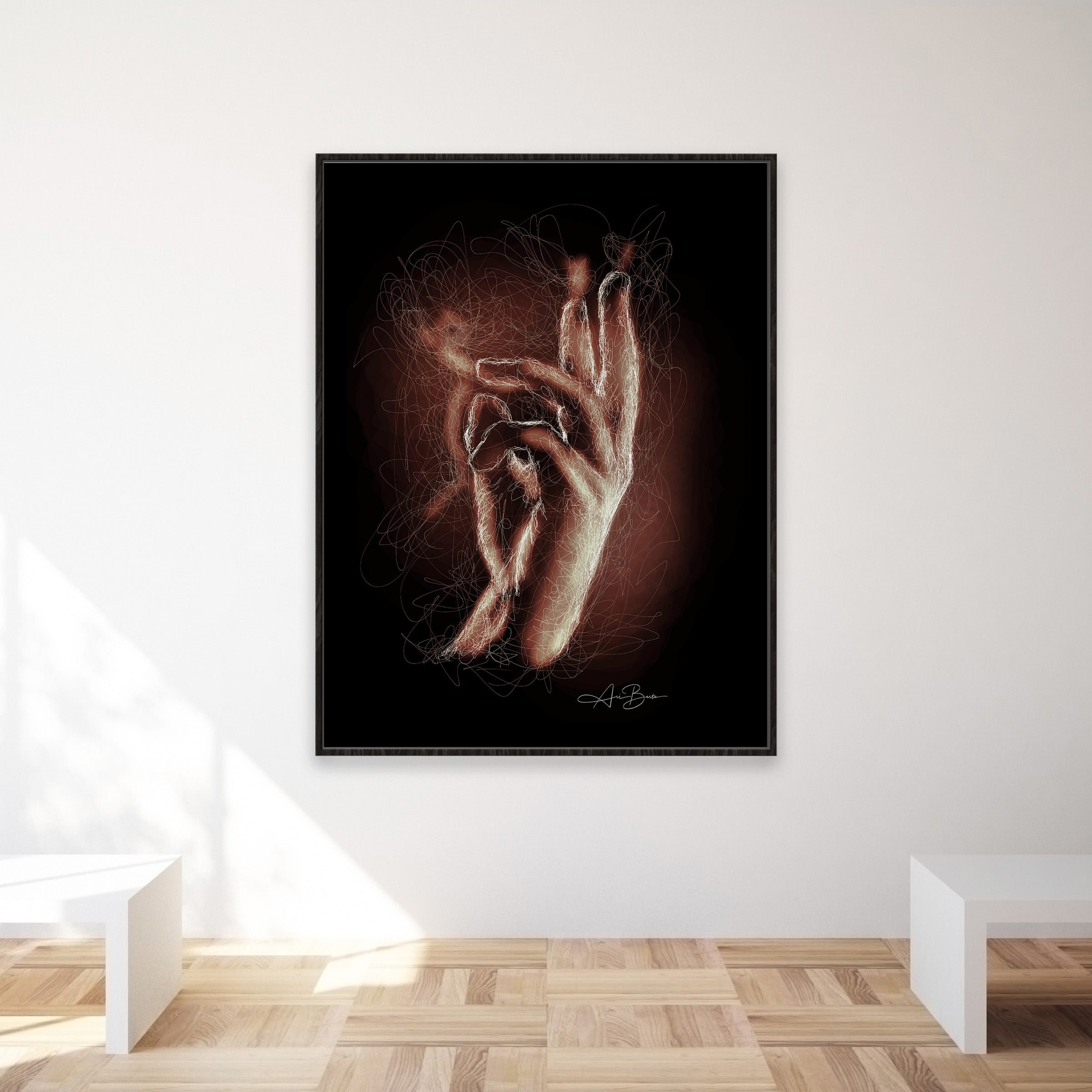 Radiating Hand